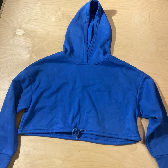 Shein Cropped Hoodie Size Medium (AO) - Picture 3 of 11